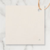 Minimalist Religious Keepsake フェイバータグ (裏面)