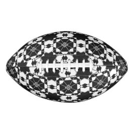 Minimalist retro check pattern – Monochrome design アメリカンフットボール