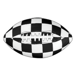 Minimalist Retro Checkered – Monochrome Streetwear アメリカンフットボール