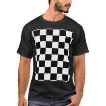 Minimalist Retro Checkered – Monochrome Streetwear