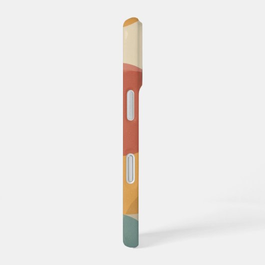 Minimalist Retro Pour-Over Coffee iPhone 16ケース (右側面)