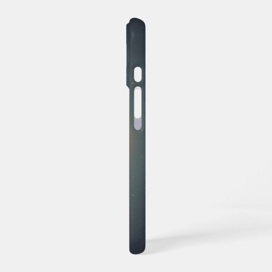 Minimalist Retro Solar Eclipse iPhone 16ケース (左側面)