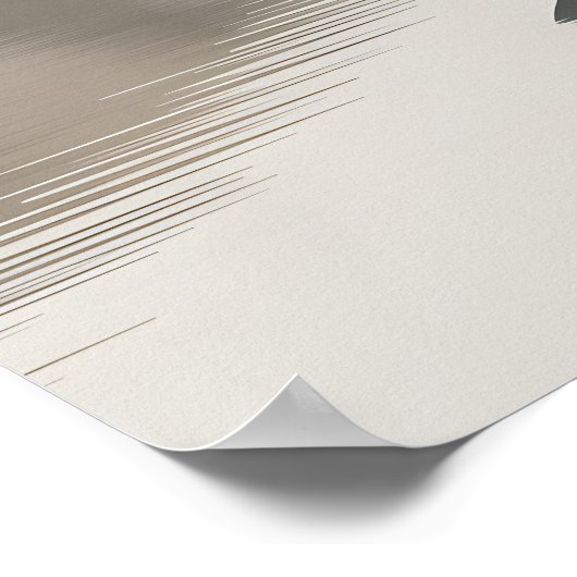 Minimalist River ポスター (角)