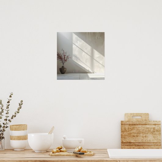 Minimalist room ポスター (キッチン)