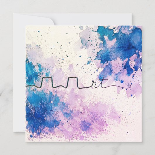 Minimalist RT Design | Inhalotherapy Inspired カード (正面)