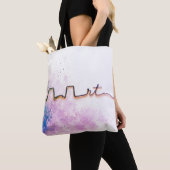 Minimalist RT Design | Inhalotherapy Inspired トートバッグ (クローズアップ)