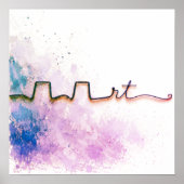Minimalist RT Design | Inhalotherapy Inspired ポスター (正面)