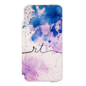 Minimalist RT Design | Inhalotherapy Inspired Incipio iPhoneウォレットケース (フォリオ 正面)