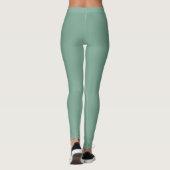 Minimalist Sage Green Leggings レギンス (裏面)