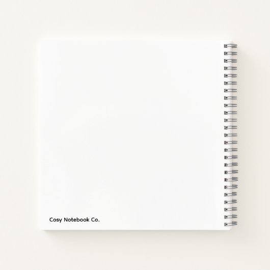 Minimalist Sage Green Notebook ノートブック (裏面)