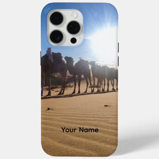 Minimalist Sahara Desert Phone Case | Neutral Boho Case-Mate iPhoneケース (裏面)