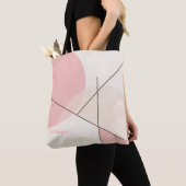 Minimalist Sakura – Chic & Customizable Tote Bag トートバッグ (クローズアップ)