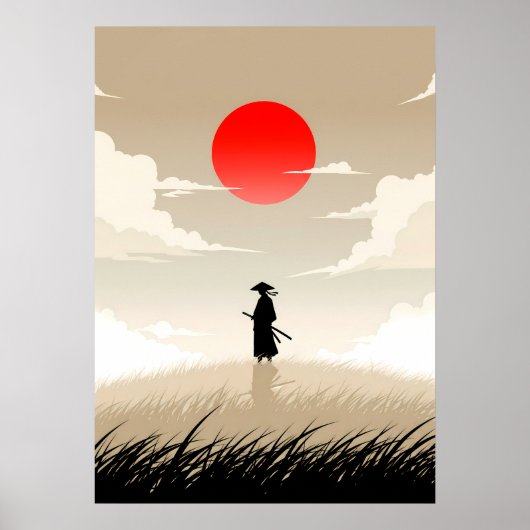 Minimalist Samurai ポスター (正面)