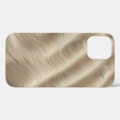 Minimalist Sand Wave Abstract Phone Case Sculpted Case-Mate iPhoneケース (裏面 (横))