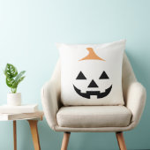 Minimalist Scary Pumpkin クッション (椅子)