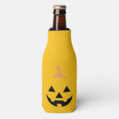 Minimalist Scary Pumpkin ボトルクーラー (ボトル正面)