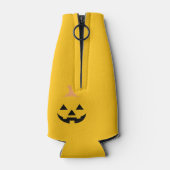 Minimalist Scary Pumpkin ボトルクーラー (裏面)