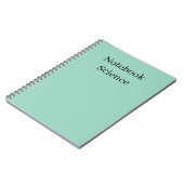 minimalist science notebook ノートブック (左側)