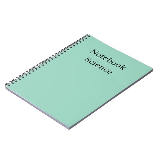 minimalist science notebook ノートブック (左側)