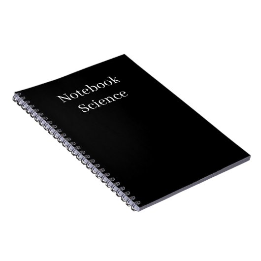 minimalist science notebook ノートブック (右側)