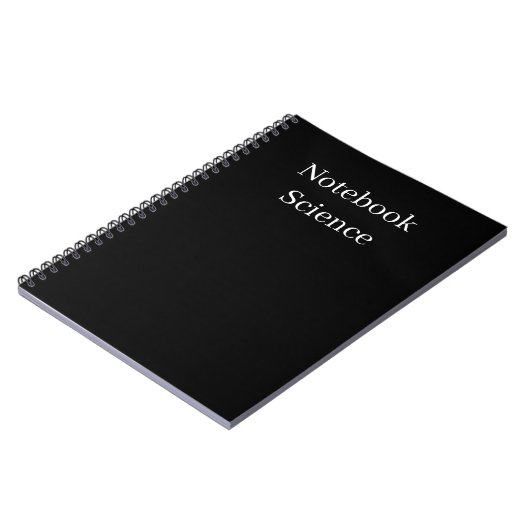 minimalist science notebook ノートブック (左側)