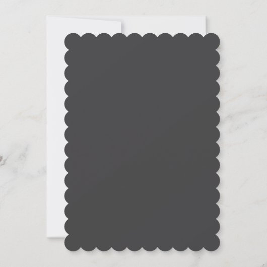 Minimalist Script Wedding Weekend Itinerary Card 招待状 (裏面)