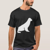 Minimalist sea lion tシャツ (正面)