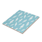 Minimalist Seahorse Ocean Seamless Pattern (2) タイル (側面)