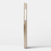 Minimalist Silk Wave Abstract Phone Case Ethereal Case-Mate iPhoneケース (裏面 / 左)