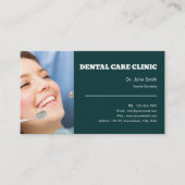Minimalist Simple  Clean Dentist Appointment  名刺 (正面)