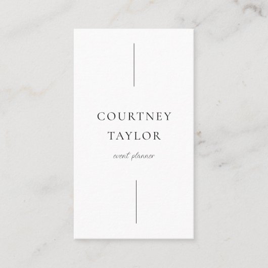 Minimalist simple professional with QR code 名刺 (正面)