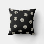 Minimalist Skull Pattern Aesthetic Phone case クッション (裏面)