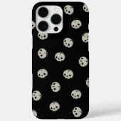  Minimalist Skull Pattern Aesthetic Phone case Case-Mate iPhoneケース (裏面)