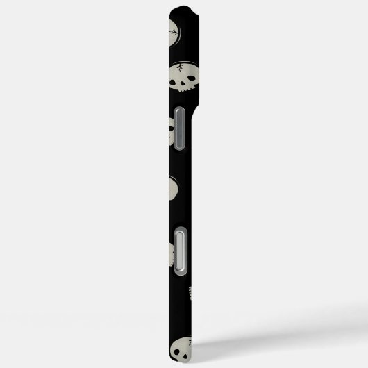  Minimalist Skull Pattern Aesthetic Phone case Case-Mate iPhoneケース (裏面 / 右)