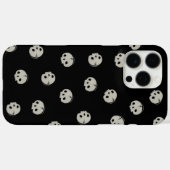  Minimalist Skull Pattern Aesthetic Phone case Case-Mate iPhoneケース (裏面 (横))