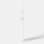 Minimalist Sleeping Cat Line Art & Heart Latte - C Case-Mate iPhoneケース (裏面 / 左)