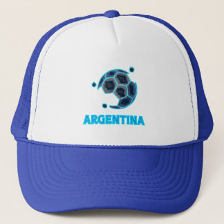 Minimalist Soccer Ball Line Art | Modern Football キャップ