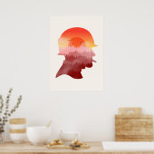 Minimalist Soldier ポスター (キッチン)