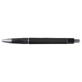 Minimalist Solid Color Pen - Black ボールペン (正面)