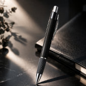 Minimalist Solid Color Pen - Black ボールペン