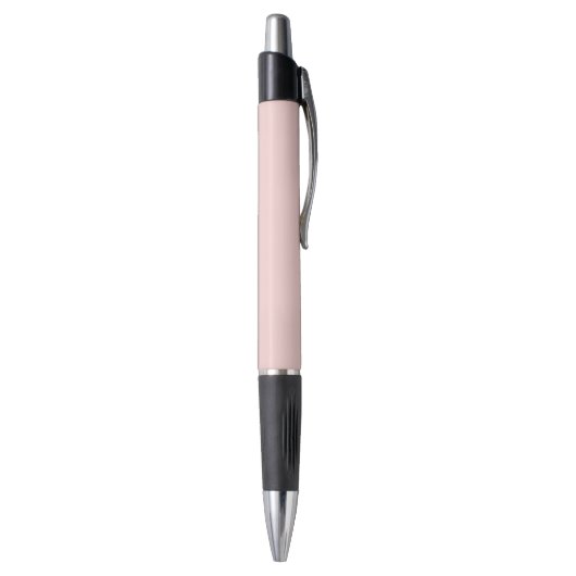 Minimalist Solid Color Pen - Blush Pink ボールペン (底(縦))