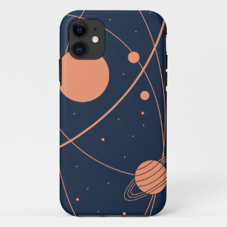 Minimalist Space Orbit iPhone 11 Case ケース