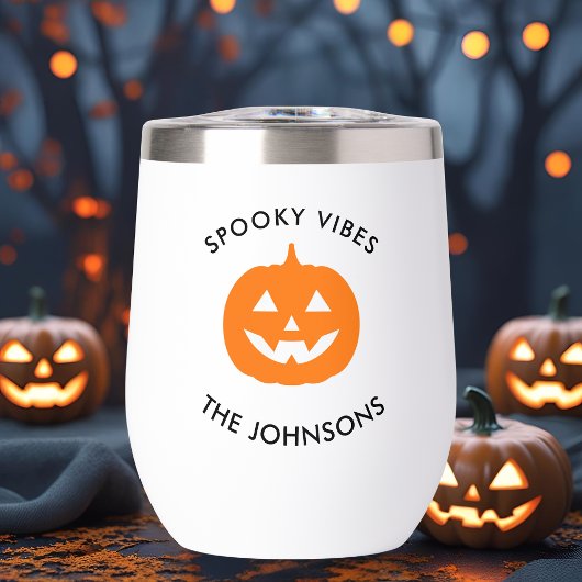 Minimalist Spooky Vibes – Personalized Halloween