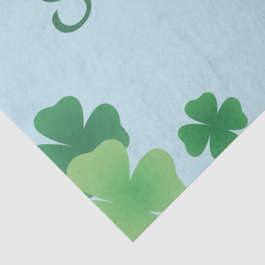 Minimalist St Patrick’s Day Clover Frame 薄葉紙 (詳細)