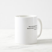 Minimalist Stoic Quote Seneca Mug コーヒーマグカップ (正面右)