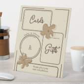 Minimalist Style Flower Notes Cards & Gifts 台座サイン (インサイチュ)