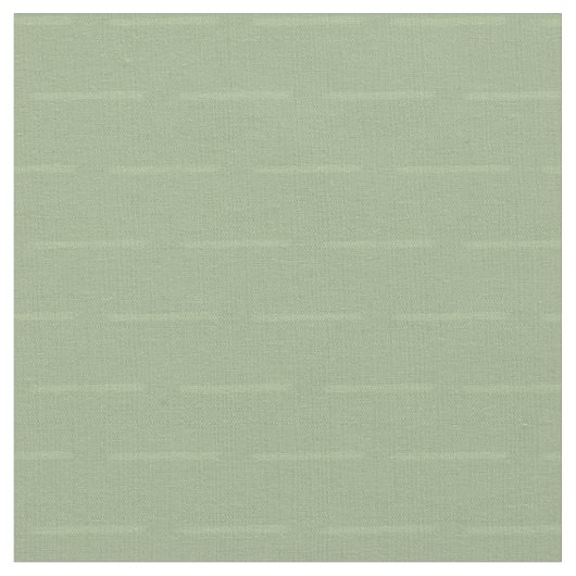 Minimalist Subtle Lines on Sage Green ファブリック (クローズアップ)