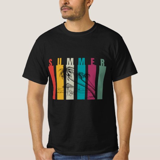 Minimalist “Sumer” Aesthetic T-Shirt  Tシャツ (正面)