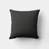 Minimalist Sun Line Art Throw Pillow クッション (裏面)