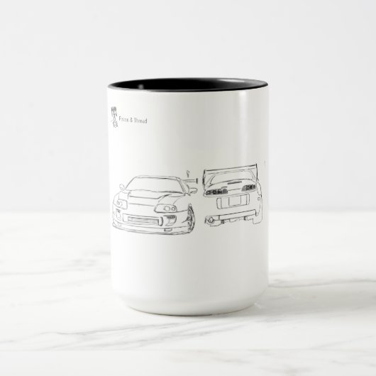 Minimalist Supra Mug | Piston & Thread マグカップ (中央)